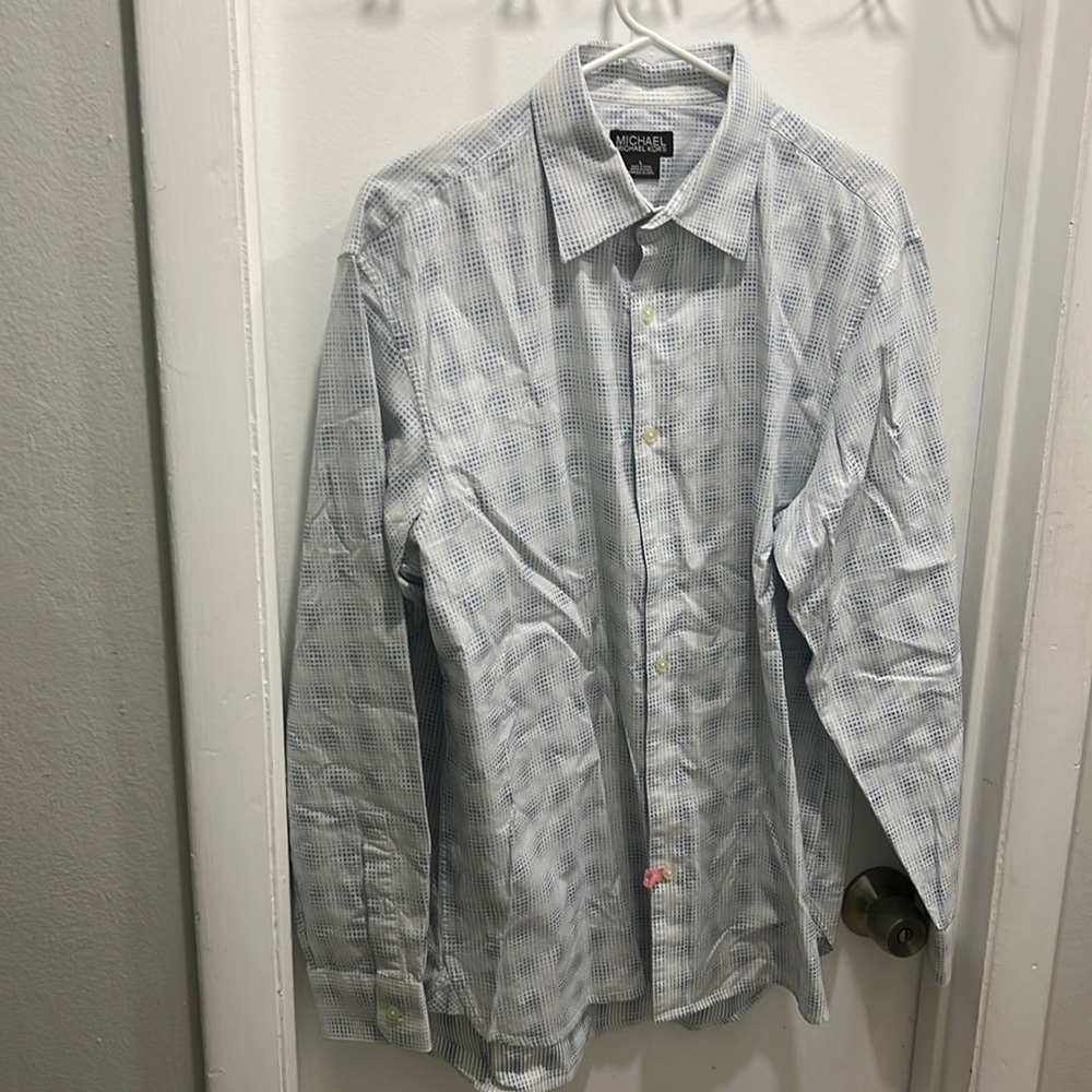 Mens button down Michael Kors shirt